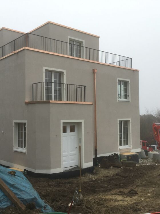 single familiy house, porotherm, villa Single family house in Erlenbach
