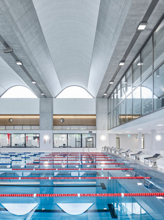 Schwimmhalle Neufelden, Referenz Akustik