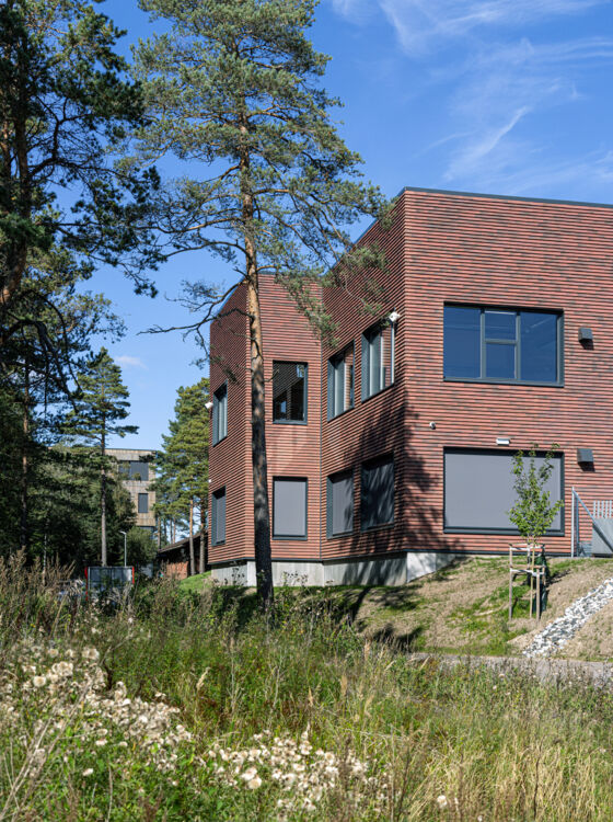 École secondaire de Bamble, Norvège École secondaire de Bamble, Norvège