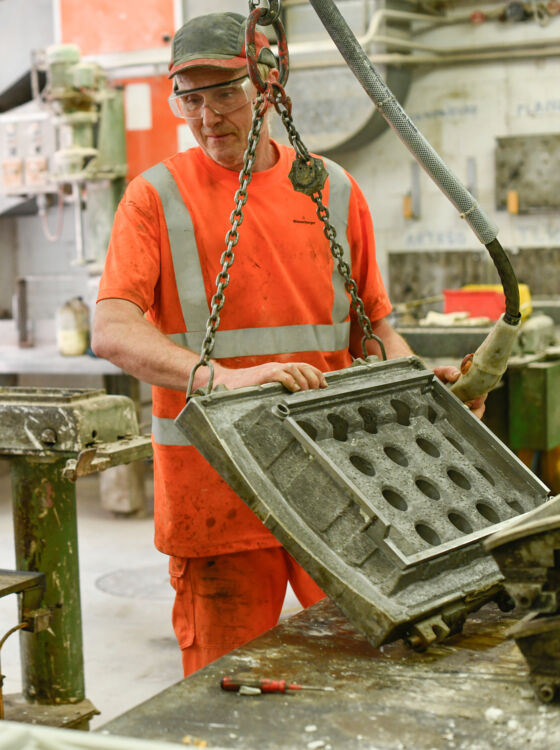 Mitarbeiter im Werk Mitarbeiter im Werk