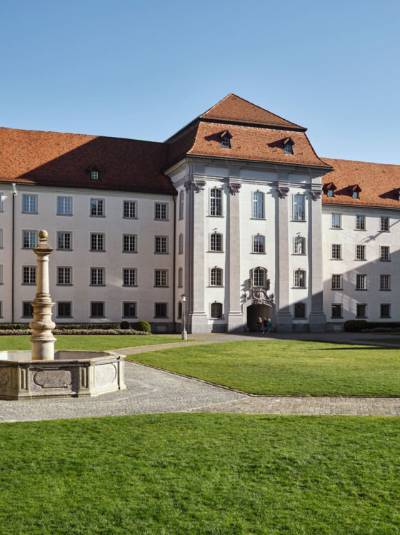 Le bâtiment du gouvernement de St. Gall