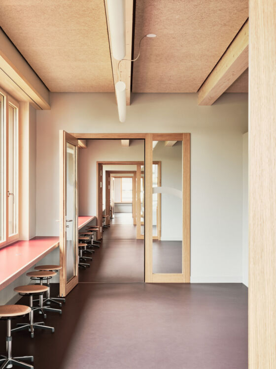 Schulhaus Martin-Haffter, 2021 Referenzobjekt Heradesign Schulhaus Martin Haffter
