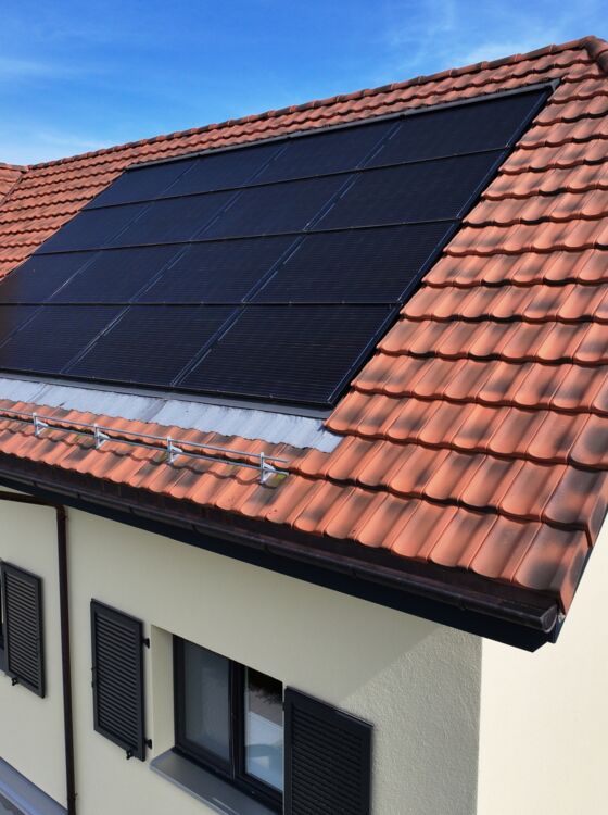 Referenzobjekt Photovoltaik, Wohnhaus in Kümmersthausen Referenzobjekt Photovoltaik, Wohnhaus in Kümmersthausen