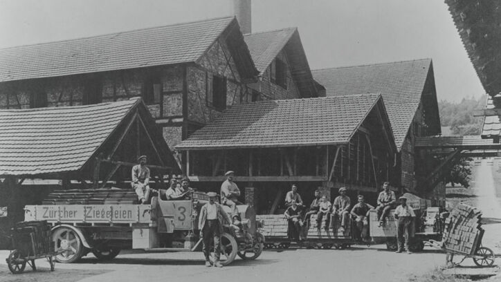 Geschichte Z&uuml;rcher Ziegeleien Ziegelei Rafz